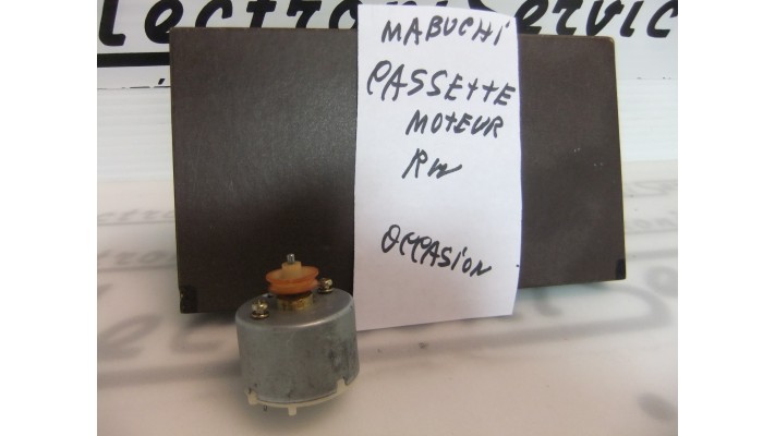 Mabuchi moteur cassette R W